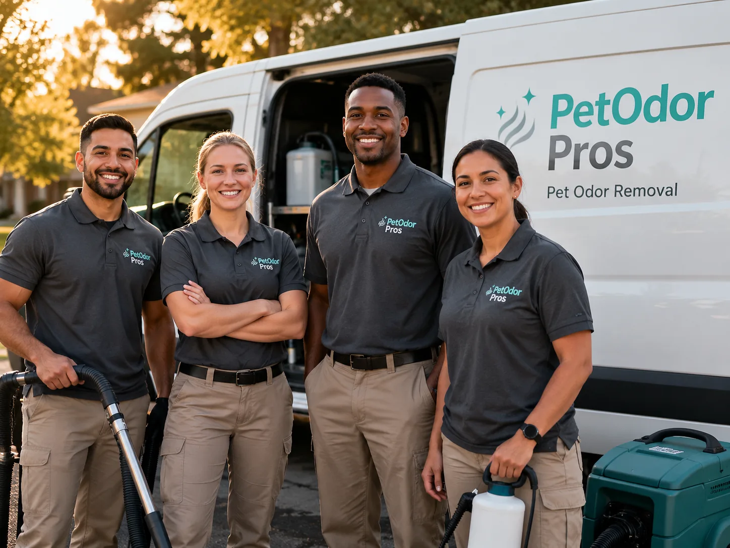 Pet Odor Removal team serving Downing, WI